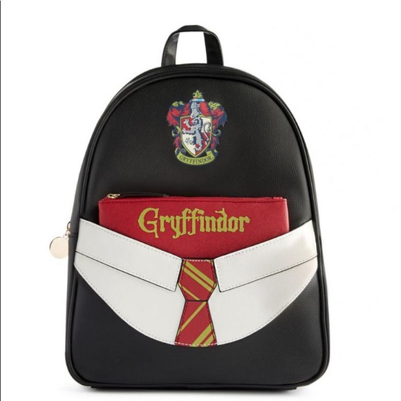 harry potter backpack leather